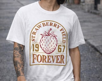 Strawberry Fields Forever T-shirt, The Beatless Shirt, Inspired 90's Graphic Tees, Progressive Rap, Hip Hop Tee, Music Merch, Unisex T-shirt