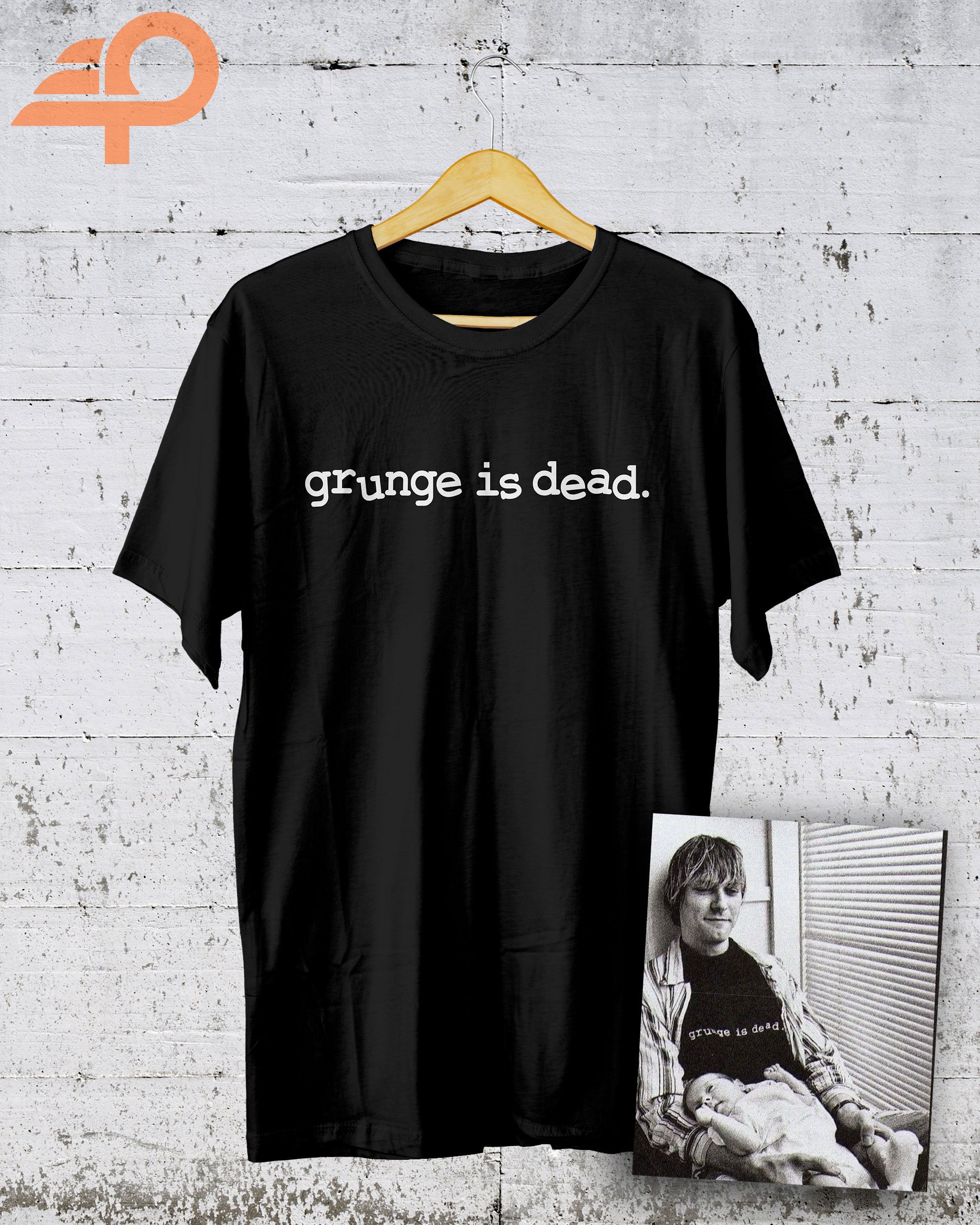 L size【ヴィンテージ】grunge is dead. T【60HMR】 green label relaxing（グリーンレーベルリラクシング）の