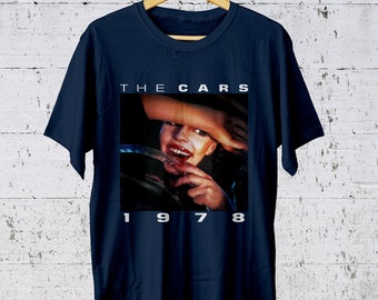 Band Cars T-shirt, Cars 1978 Album Inspired Graphic Tees, Rock