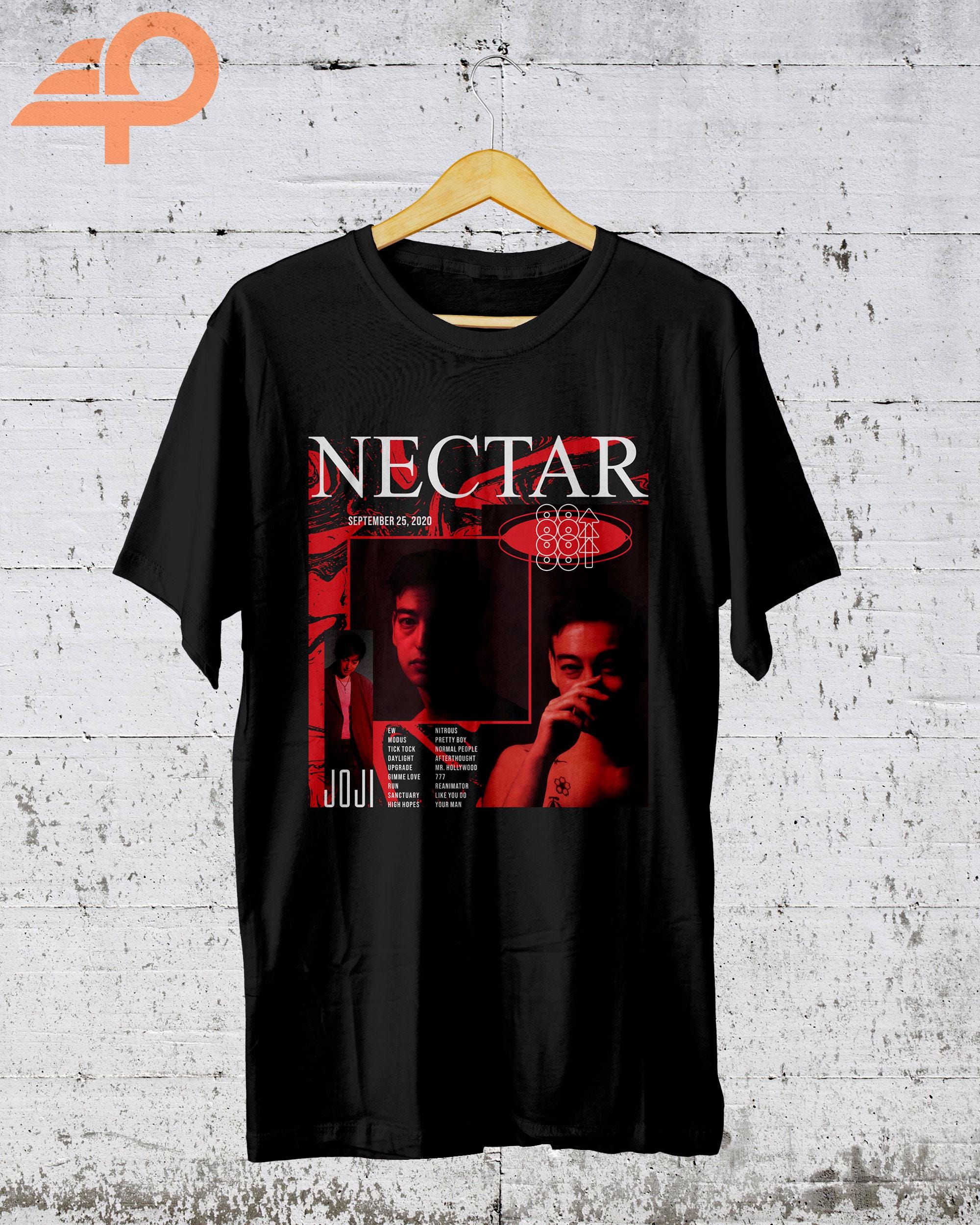 Joji Nectar T-Shirt Black Second Album Official Merchandise Music