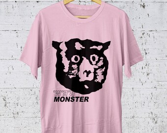REM Monster T-shirt, Alternative Rock, REM Band Inspired
