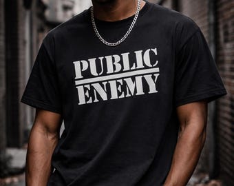 Public Enemy T-shirt, Hip Hop, Band, Music Merch, Gifts for Fan