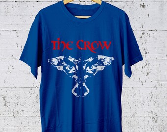 The Crow T-shirt, the Crow Shirt, 90s Movie Graphic Tees, Movie