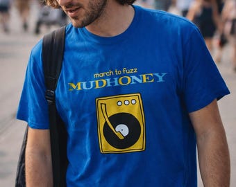 Mudhoney March to Fuzz T-shirt: Graphic Rock Band Tee - Etsy