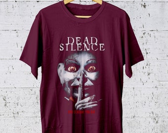 Dead Silence T-shirt, Funny Shirt, VTG 90's Movie Poster Inspired