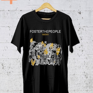 Foster People T-shirt, Indie Pop, Band, Album Inspired Graphic Tees, Music Shirts, Gifts for Fan, Unisex T-shirt