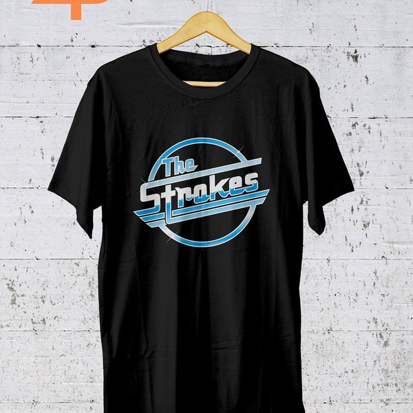 The Strokes T-shirt, Indie Rock Band, The Strokes Logo Inspired 90's Graphic Tees, Music Merch, Unisex T-shirt