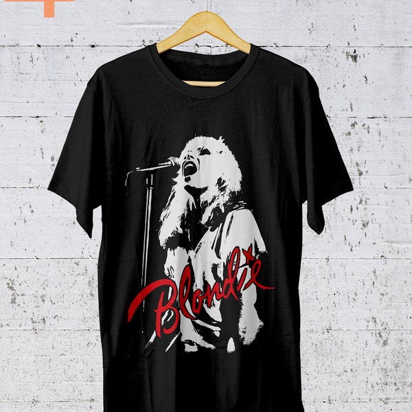 Blondie T-shirt, Debbie Harry Shirt, Music Merch, Vintage Music Tee, Unisex T-shirt