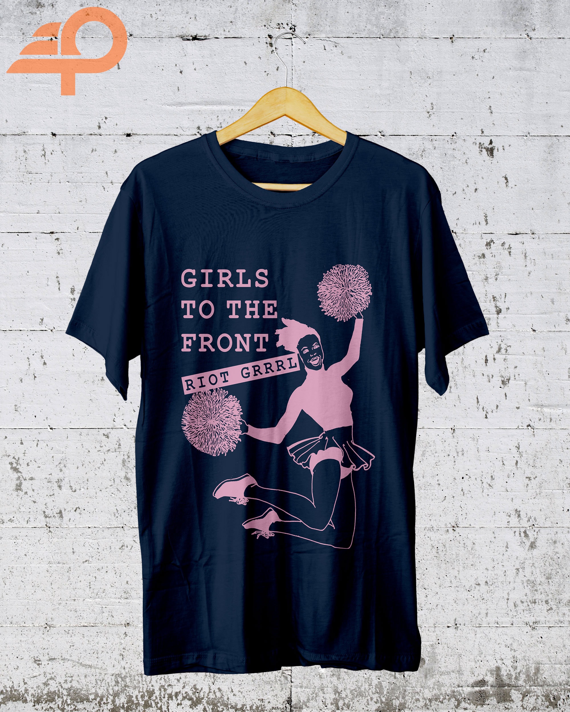 Girls To The Front Riot Grrrl Black T-Shirt Girls To The Front Riot Grrrl Black T-Shirt