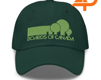 Boards Of Canada Dad Hat, Logo Embroidered Cap, Gifts for Fan