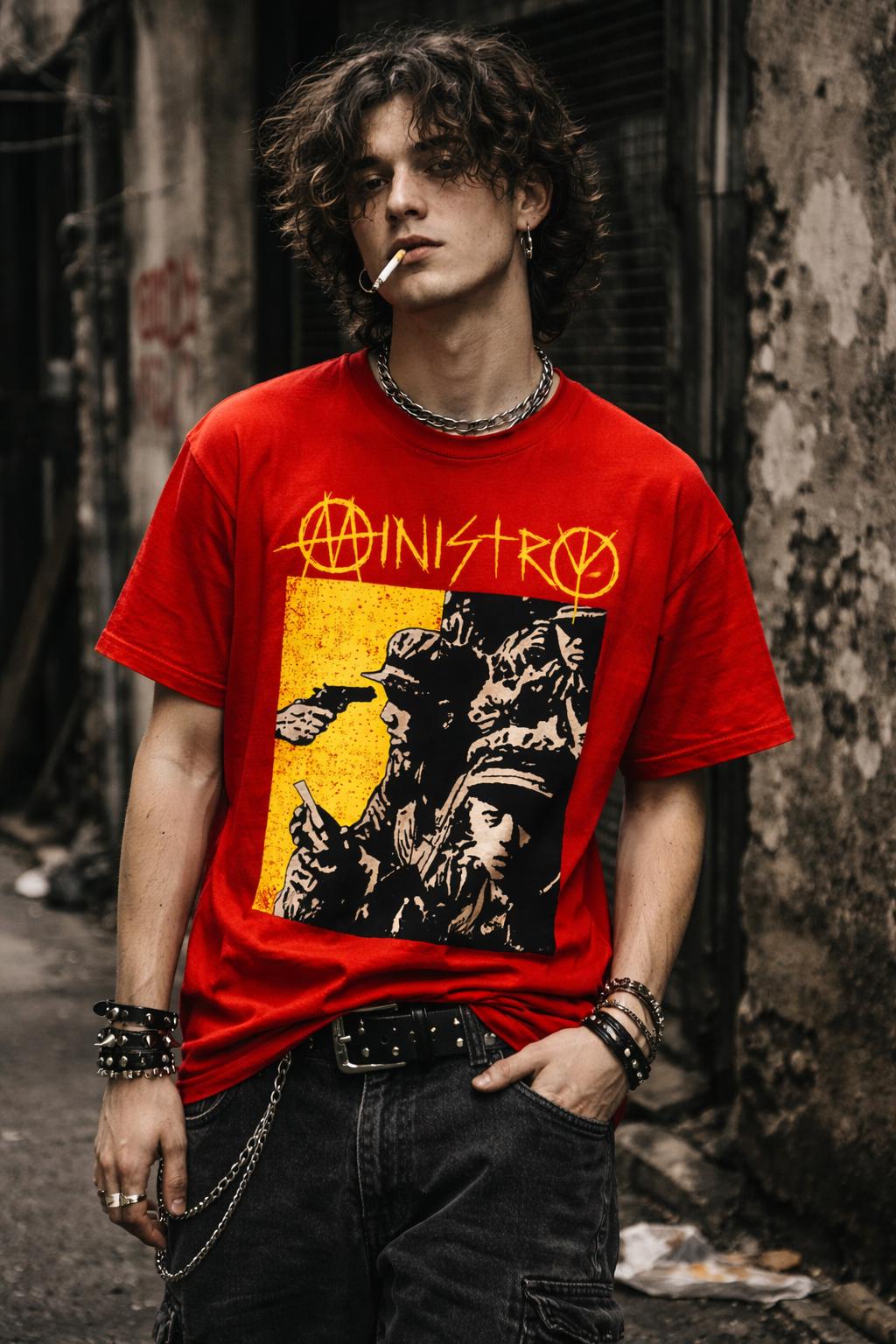 Ministry Tシャツ XL Ministry T-shirt, Ministry Inspired Graphic Tees, Industrial Metal