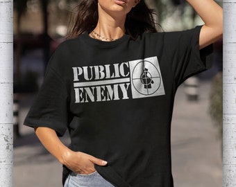 PUBLIC ENEMY 半袖Tシャツ HIP HOP 90年代　古着 Vintage 90s Public Enemy Rap All Over Print T-shirt, XL - Etsy