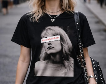 Twin Peaks Fire Walk With Me T-shirt, Laura Palmer Twin Peaks Shirt, Vintage Movie Merch, Cult Movie, Unisex T-shirt