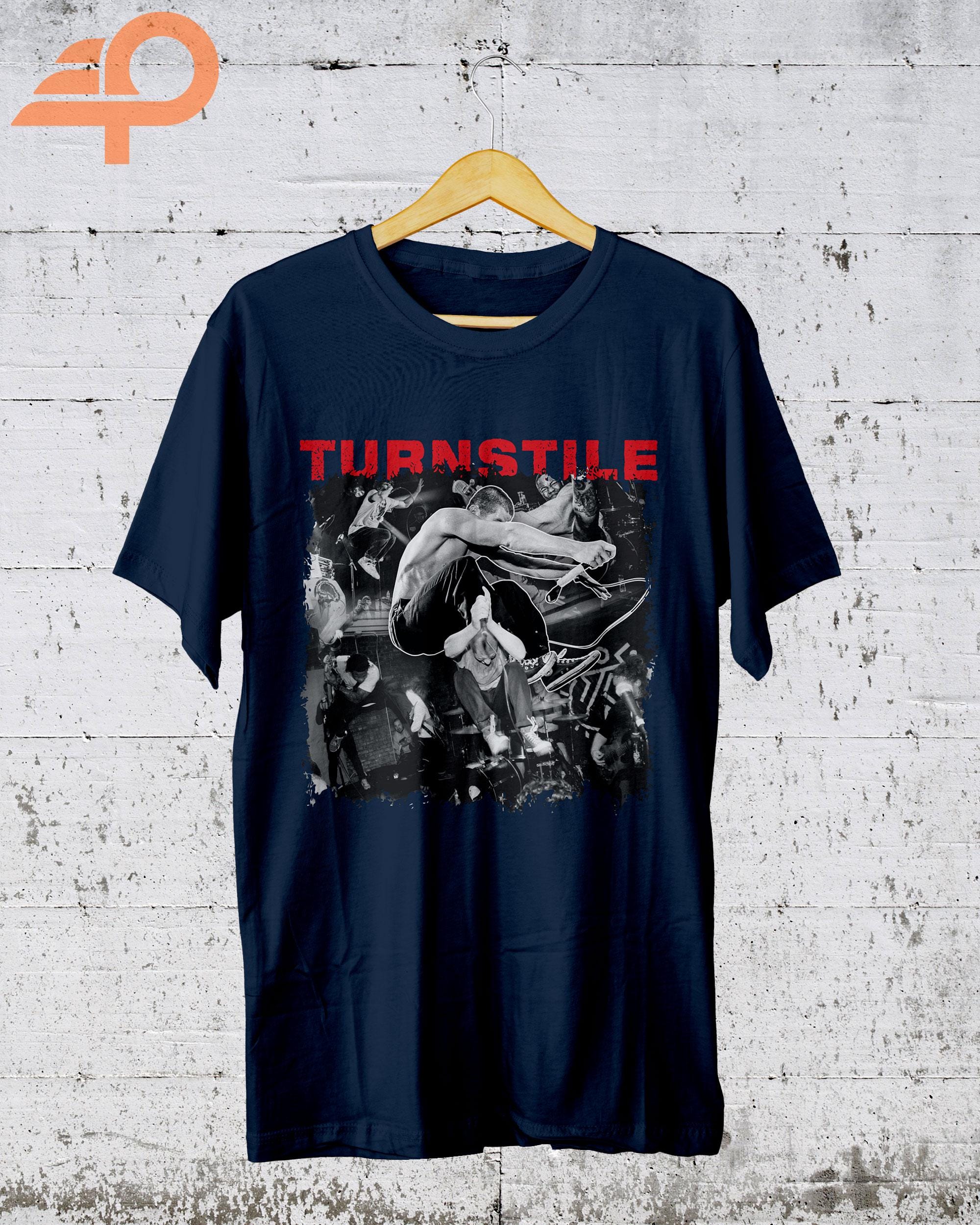 Turnstile Tour T-shirt, Hardcore Punk Band Merch, Unisex Graphic