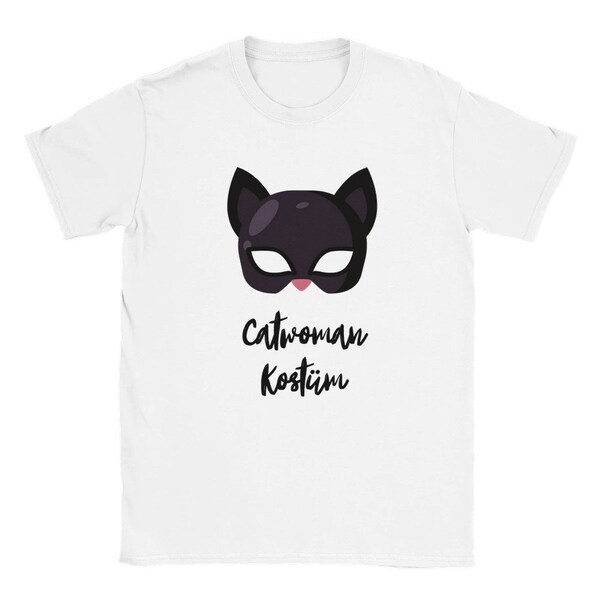 Catwoman Kostüm lustiges Shirt für Karneval/ Fasching!