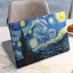 Starry Night Macbook Case, Van Gogh Macbook Case, MacBook Air 13 case, MacBook Pro 13/15/16 inch, Retina Air 15 Laptop Case, Macbook Skin