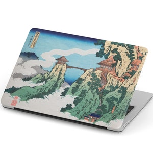 Hokusai Mountains Macbook Case, Hokusai Macbook Case, MacBook Air 13 case, MacBook Pro 13/15/16 inch, Macbook Air 15 Laptop Case