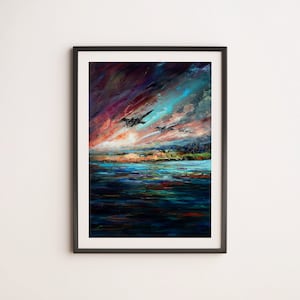 Lienzo enmarcado de X-Wing Starfighter: decoración de ciencia ficción para el hogar