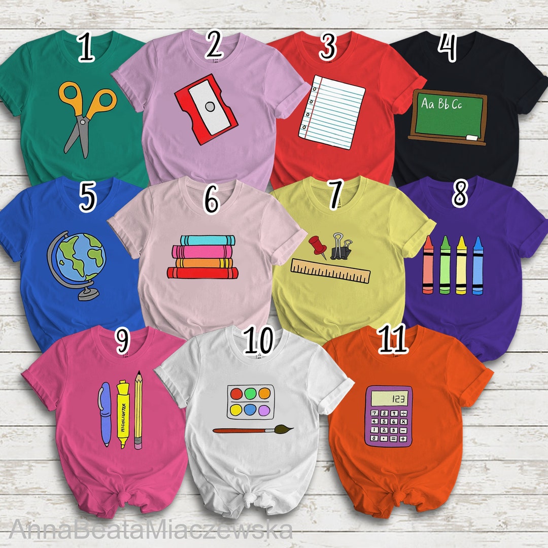 Group Halloween Costume for Teachers Shirt Funny Halloween Etsy