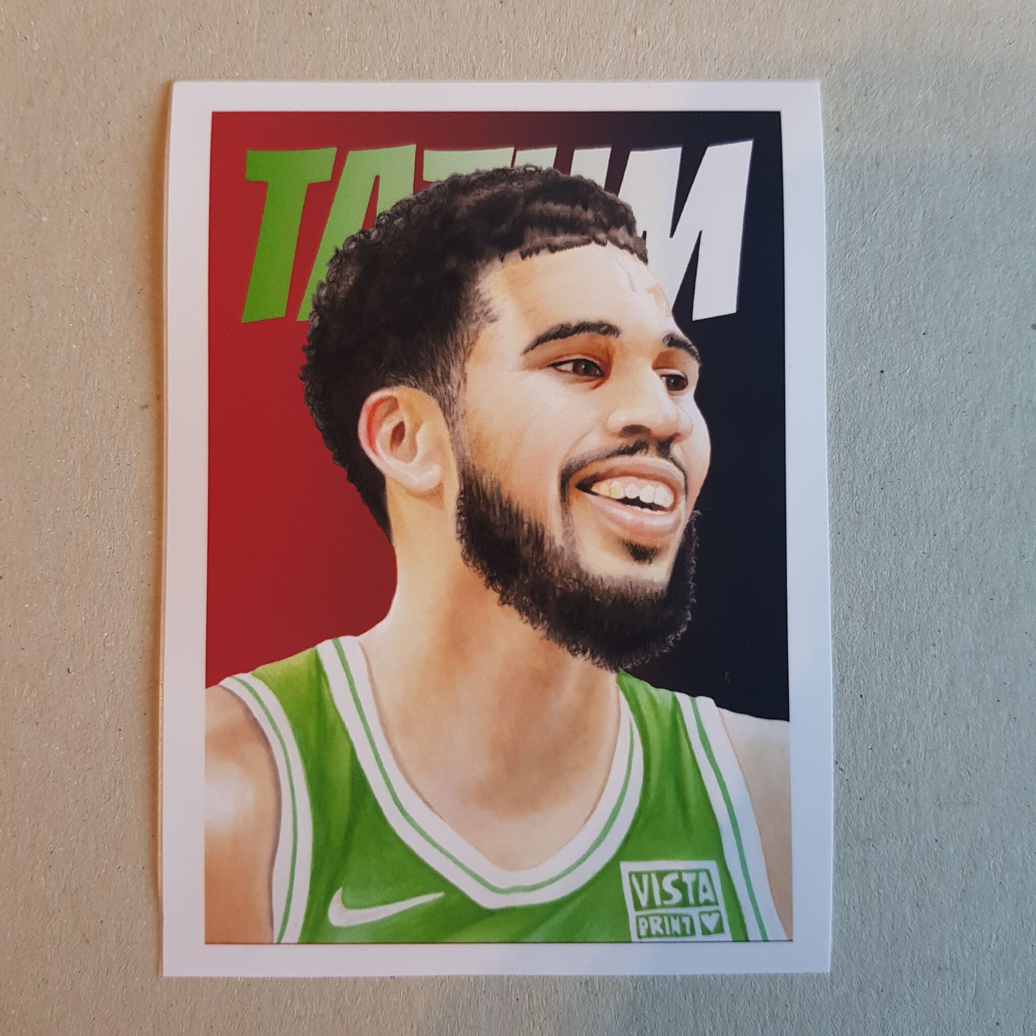 Tatum Sticker Jayson Tatum Sticker | NBA Art | Hand Drawn | Boston Celtics - Etsy