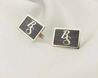 Personalized Cufflinks,Personalized Minimalist Model, High Quality , For Men , Best man Gift , Handmade Wedding Gift, Men's Gift