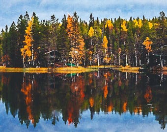 Photo Painting Photoshop-actie: olie- en aquareleffecten (directe download)