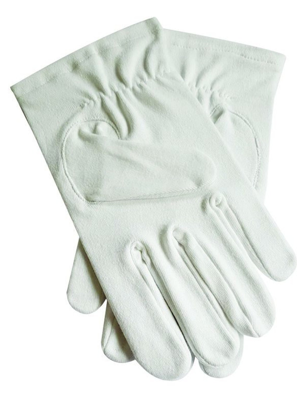 Freemasons Masonic White Cotton Gloves With Silver SC&G Etsy