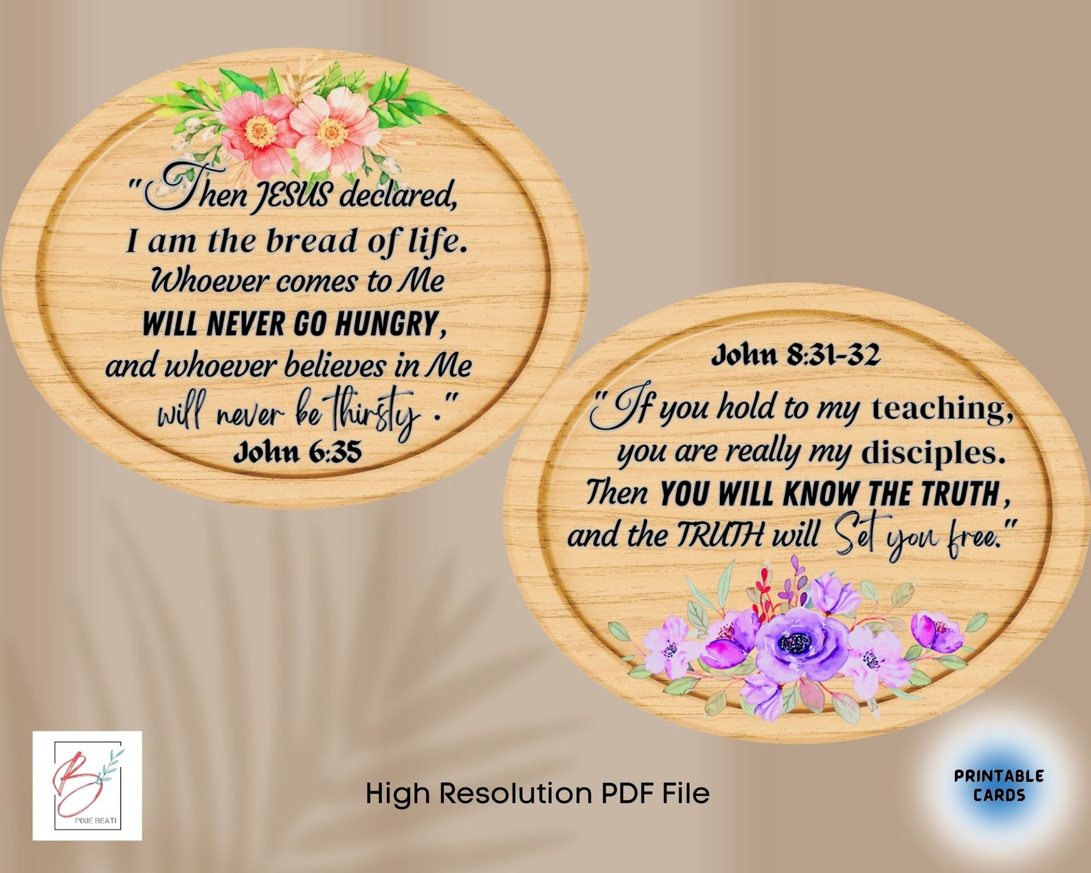Jesus' Promises Scripture Cards: Christian Bible Verses (digital ...