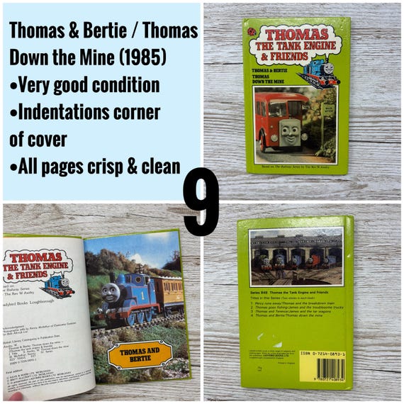 Vintage Ladybird Thomas the Tank Engine & Friends Books, 1980s