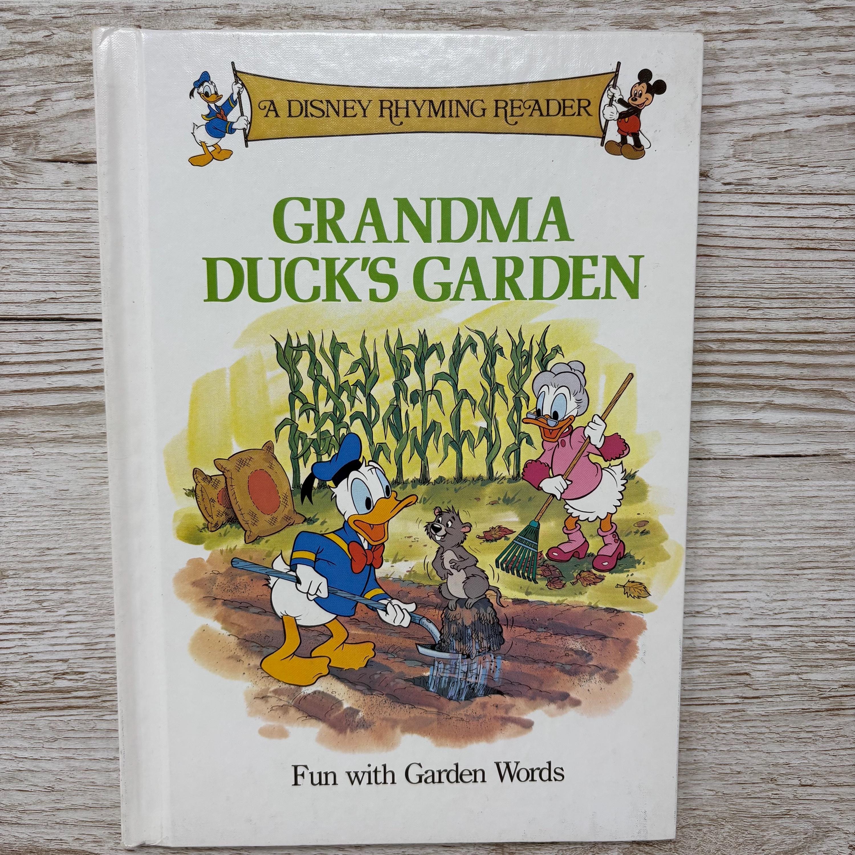 Vintage 1988 Disney Rhyming Reader Books, Excellent Condition