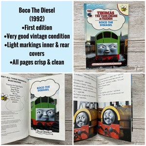 Vintage 1990s Buzz Books Thomas the Tank Engine & Friends, Choice of ...