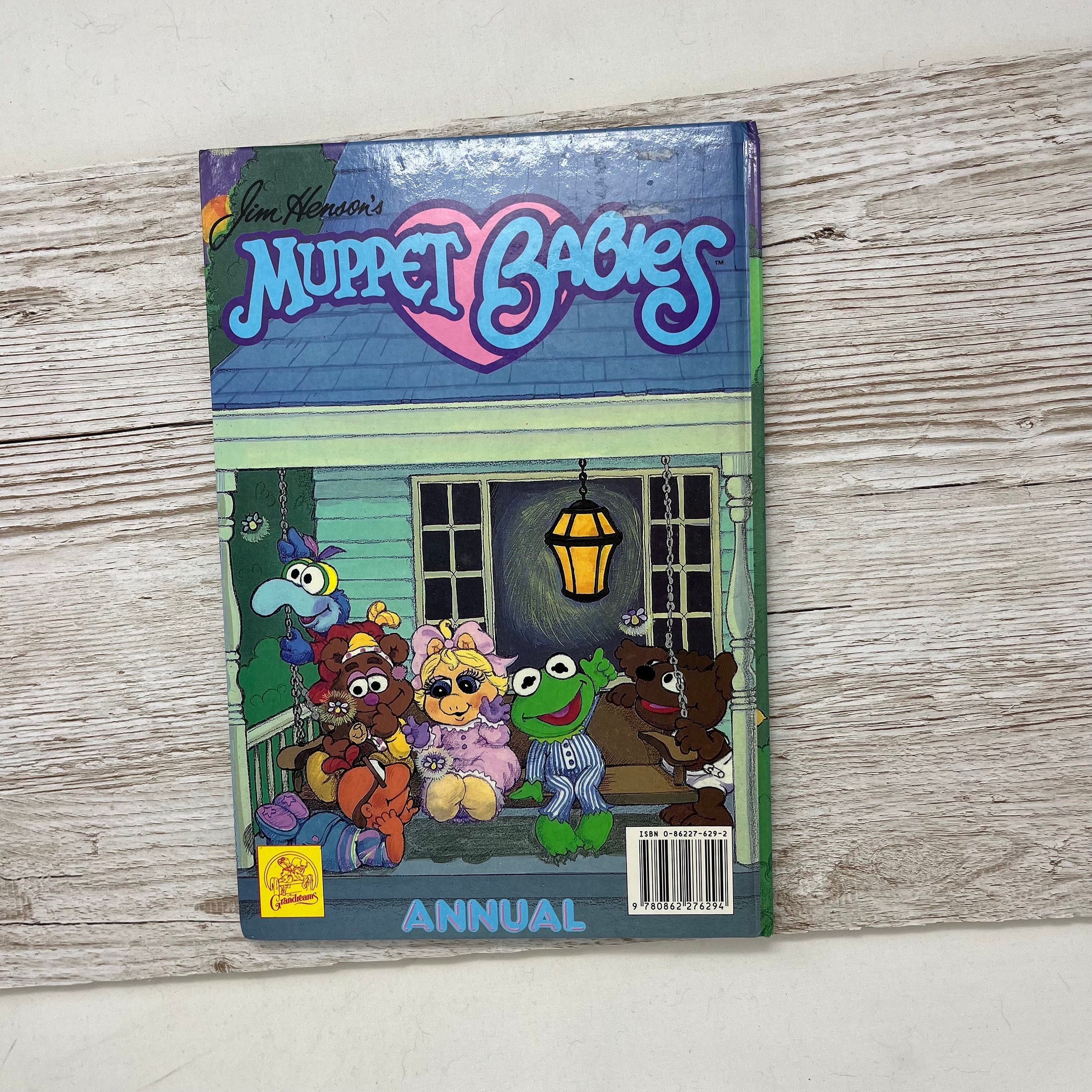 Vintage 1989 Muppet Babies Annual, Not Price Clipped With Many Puzzles ...