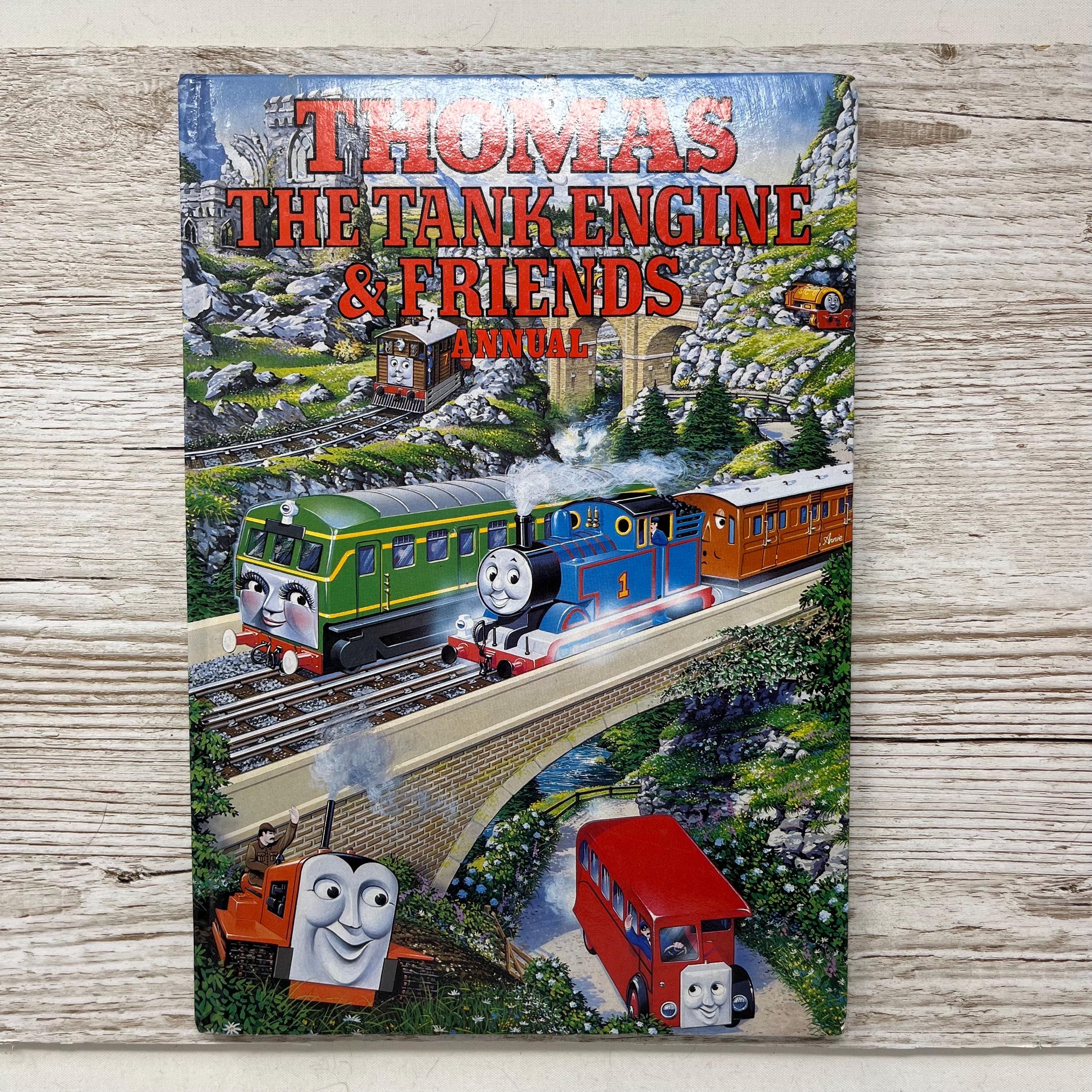 Vintage 1990 Thomas the Tank Engine and Friends Annual, Not Price