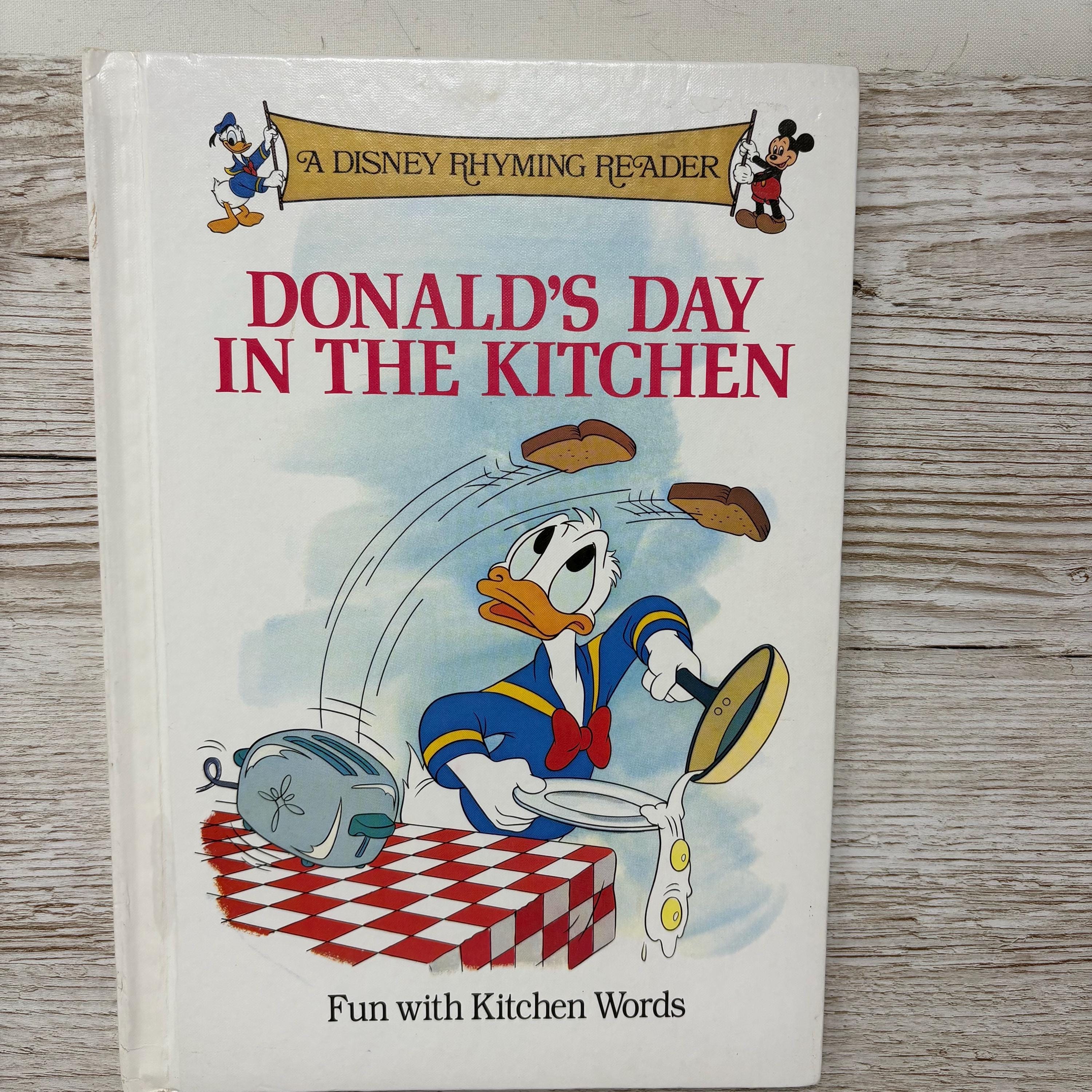 Vintage 1988 Disney Rhyming Reader Books, Excellent Condition
