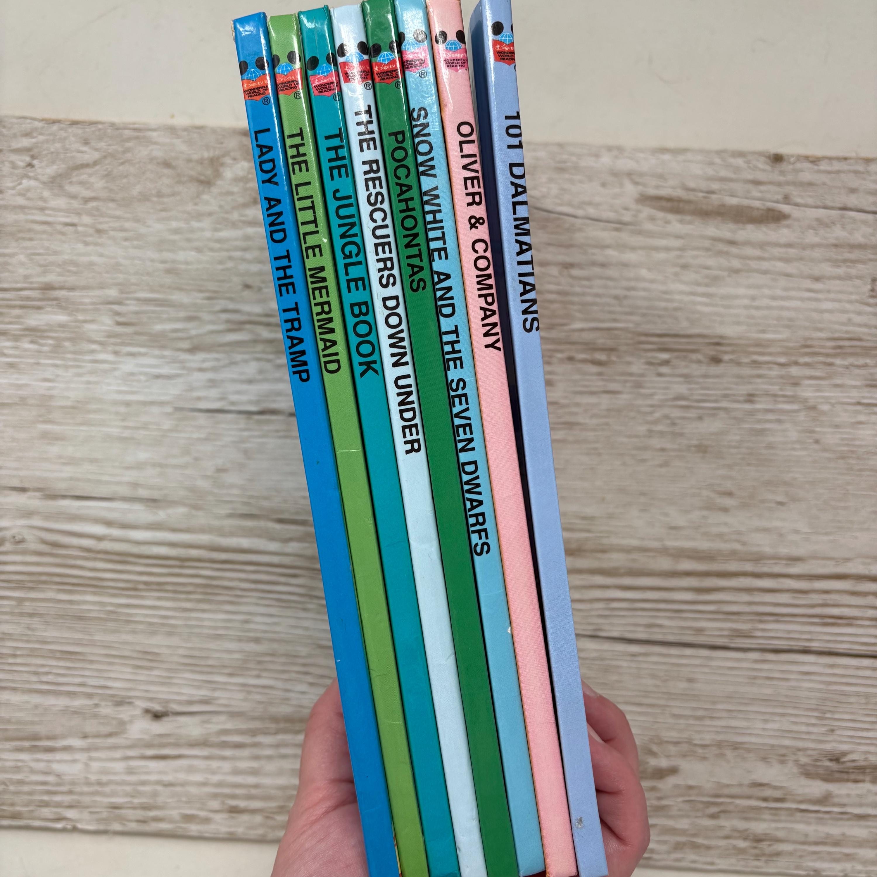 Vintage 1990s Walt Disney Book Club Wonderful World of Reading