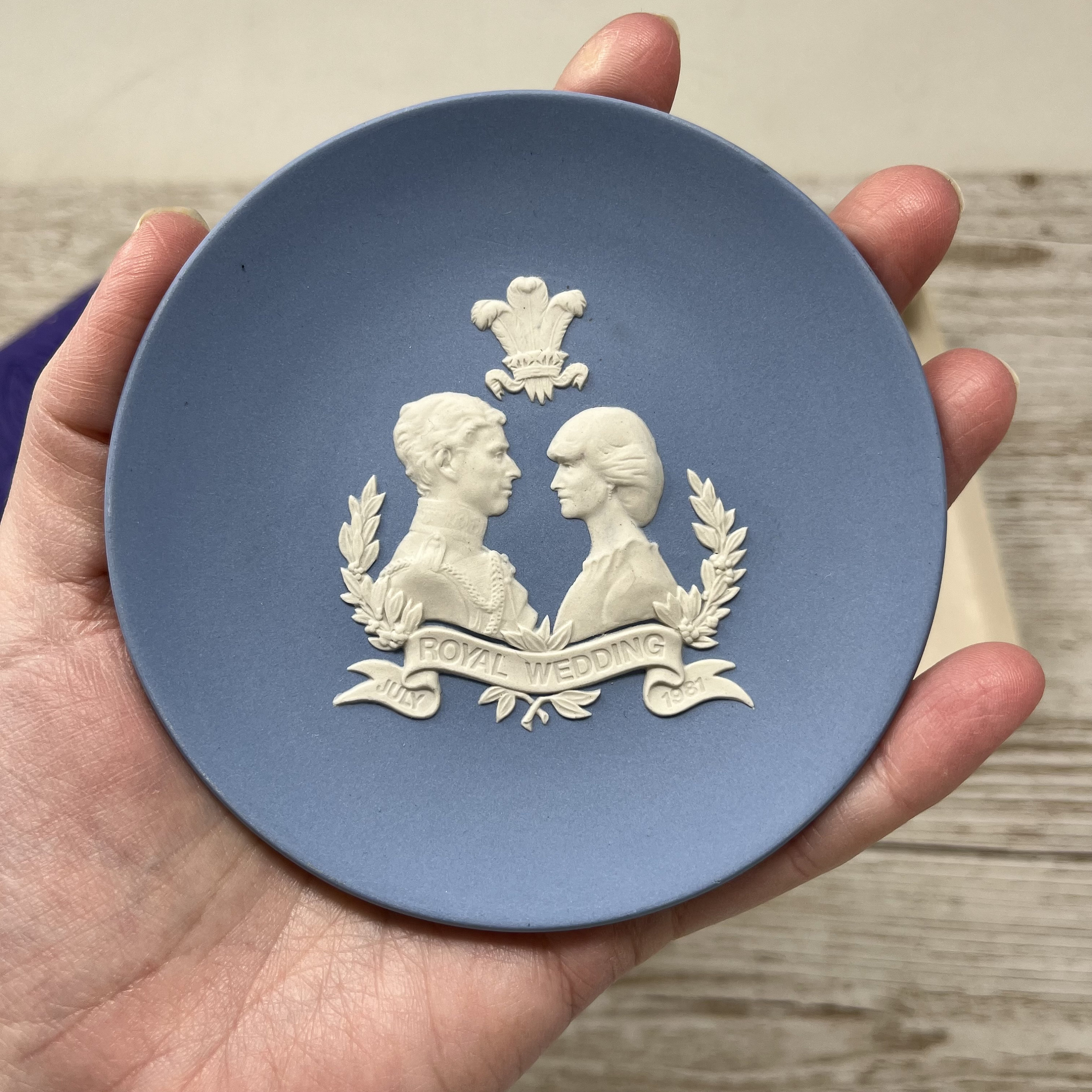 Vintage 1981 Wedgwood the Royal Wedding Collection Prince Charles