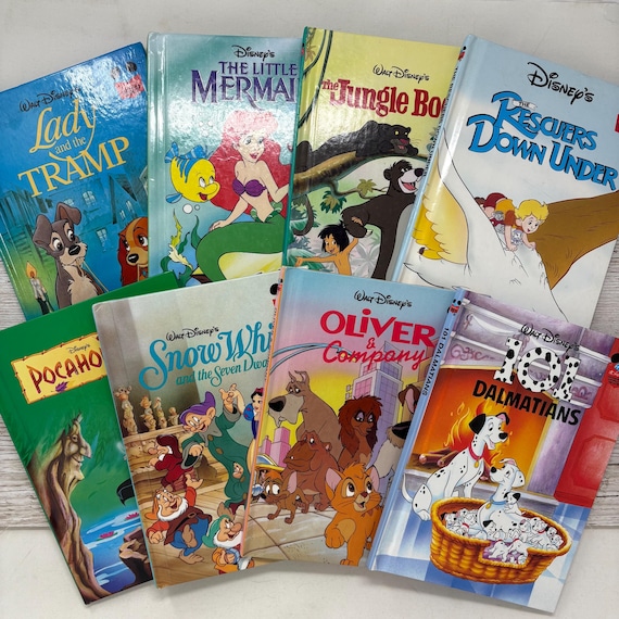 Vintage 1990s Walt Disney Book Club Wonderful World of Reading