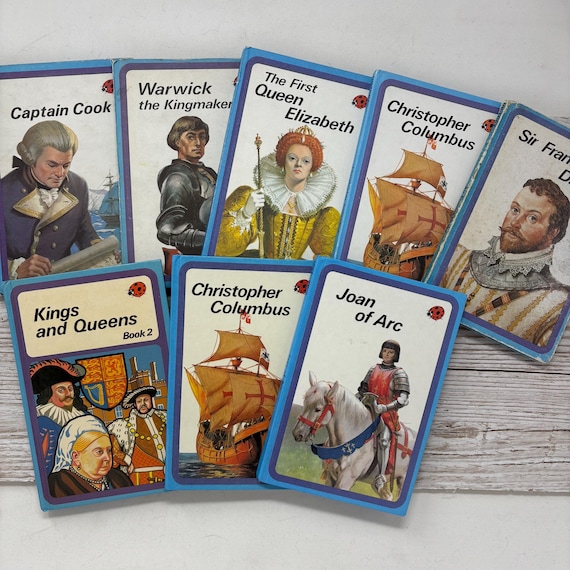 Vintage 1960s - 80s Edition Ladybird Series 561 History Books