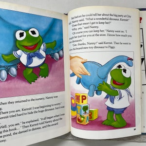 Vintage 1989 Muppet Babies Annual, Not Price Clipped With Many Puzzles ...