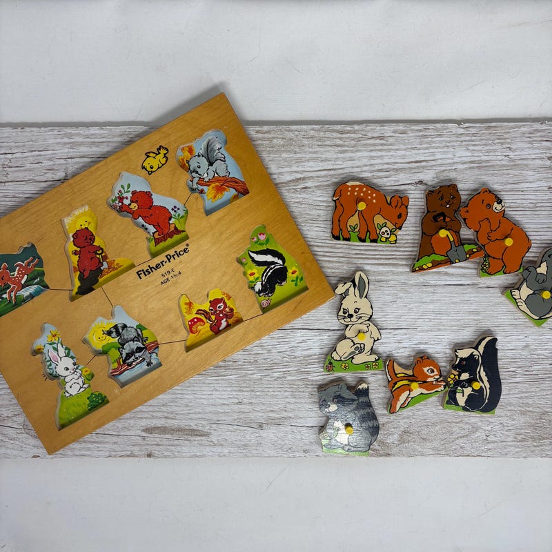 Wooden Inset Puzzle - Etsy UK