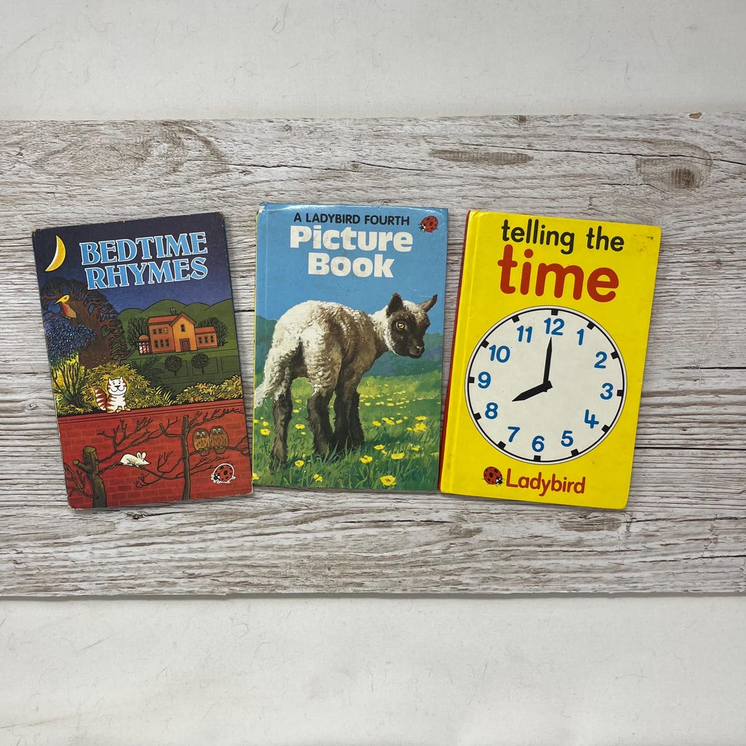 Vintage 1980s Ladybird Early Learning Series 702 / 735 Books - Choice ...