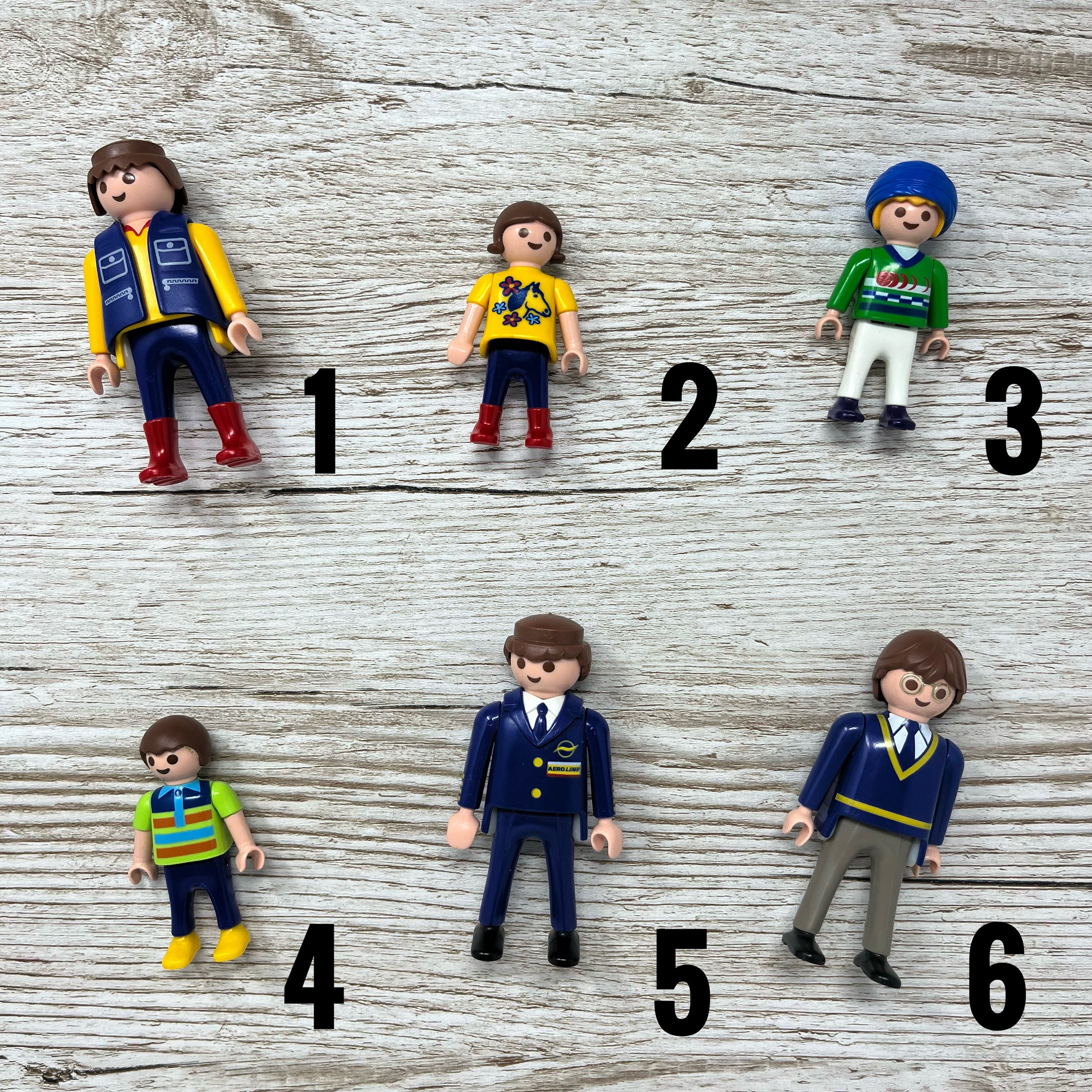 多彩なフィギュアと小物セット　geobra playmobile 多彩なフィギュアと小物セット geobra playmobile
