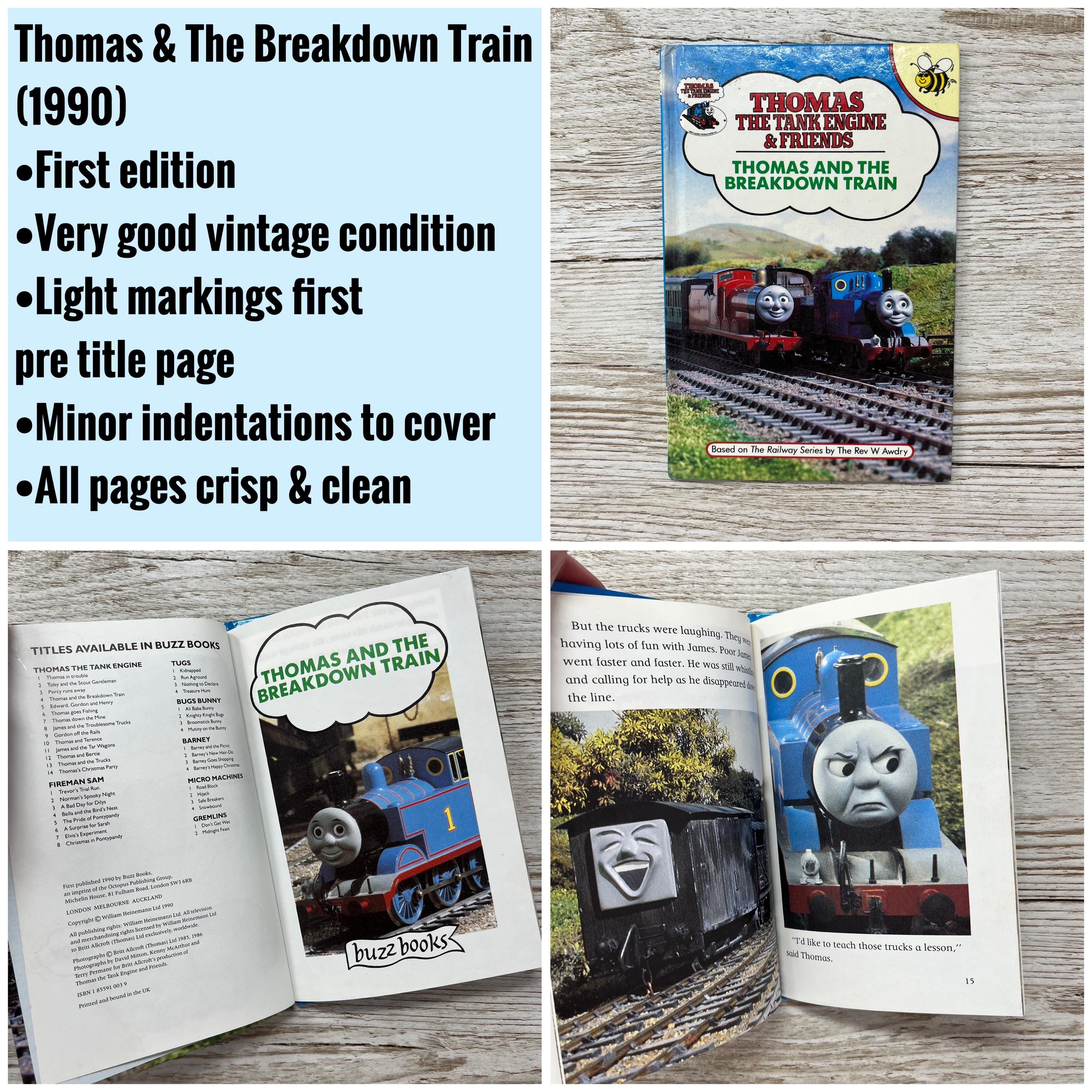 Vintage 1990s Buzz Books Thomas the Tank Engine & Friends, Choice of ...