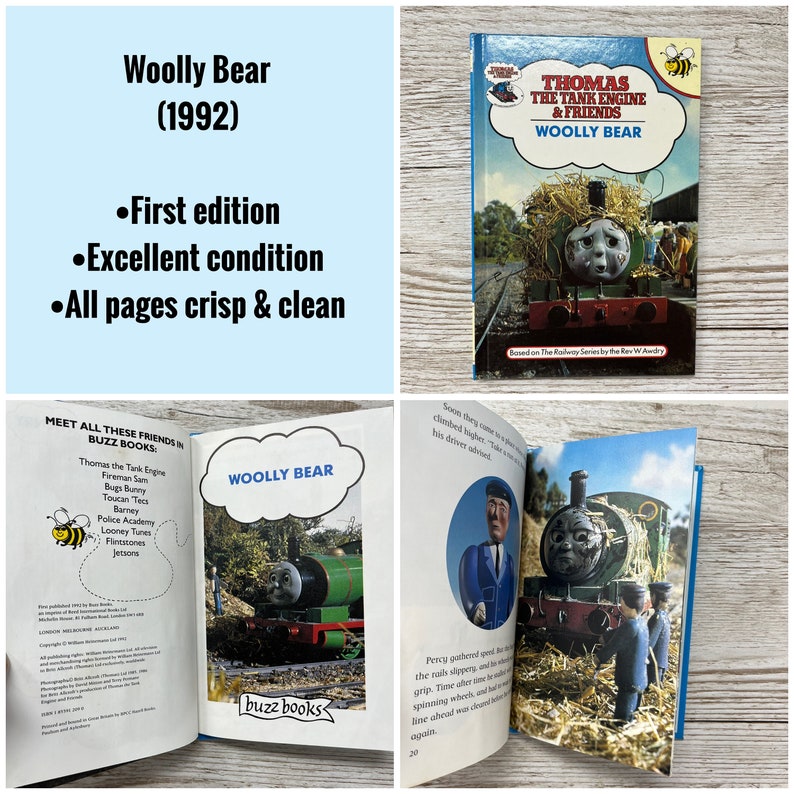 Vintage 1990s Buzz Books Thomas the Tank Engine & Friends, Choice of ...