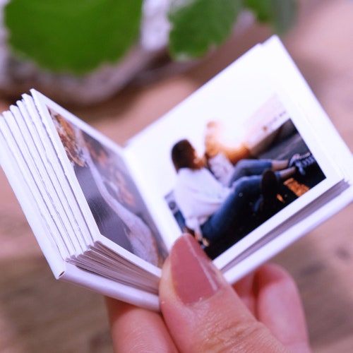 Mini Photo Album Personalized Birthday Gift for Friend Etsy