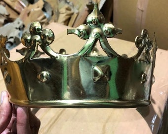 Medieval Crown, Armour Crown, King Crown, Queen Crown Best for gift
