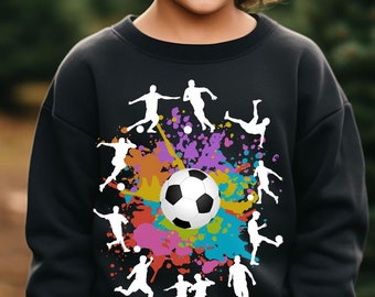 Football Sweatshirt, Soccer Sweatshirt, Soccer Fan, Soccer Jersey, Football Top, Football Theme, Football Gift, Football Gift, Soccer Shirt