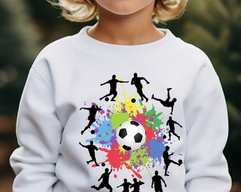 Football Sweatshirt, Soccer Sweatshirt, Soccer Fan, Soccer Jersey, Football Top, Football Theme, Football Gift, Football Gift, Soccer Shirt