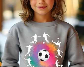 Football Sweatshirt, Soccer Sweatshirt, Soccer Fan, Soccer Jersey, Football Top, Football Theme, Football Gift, Football Gift, Soccer Shirt