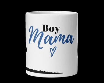 Boy Mama Mug, Mum of Boys, Gift for Mums, Best Mum Mug, Present for Mum, Gift for Moms, Christmas Present for Mums, New Mum Gift, New Mum